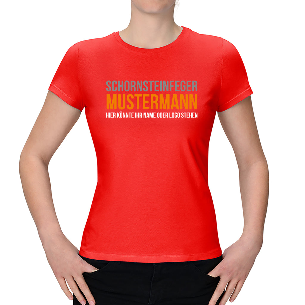T-Shirt "Schornsteinfegerin" Damen